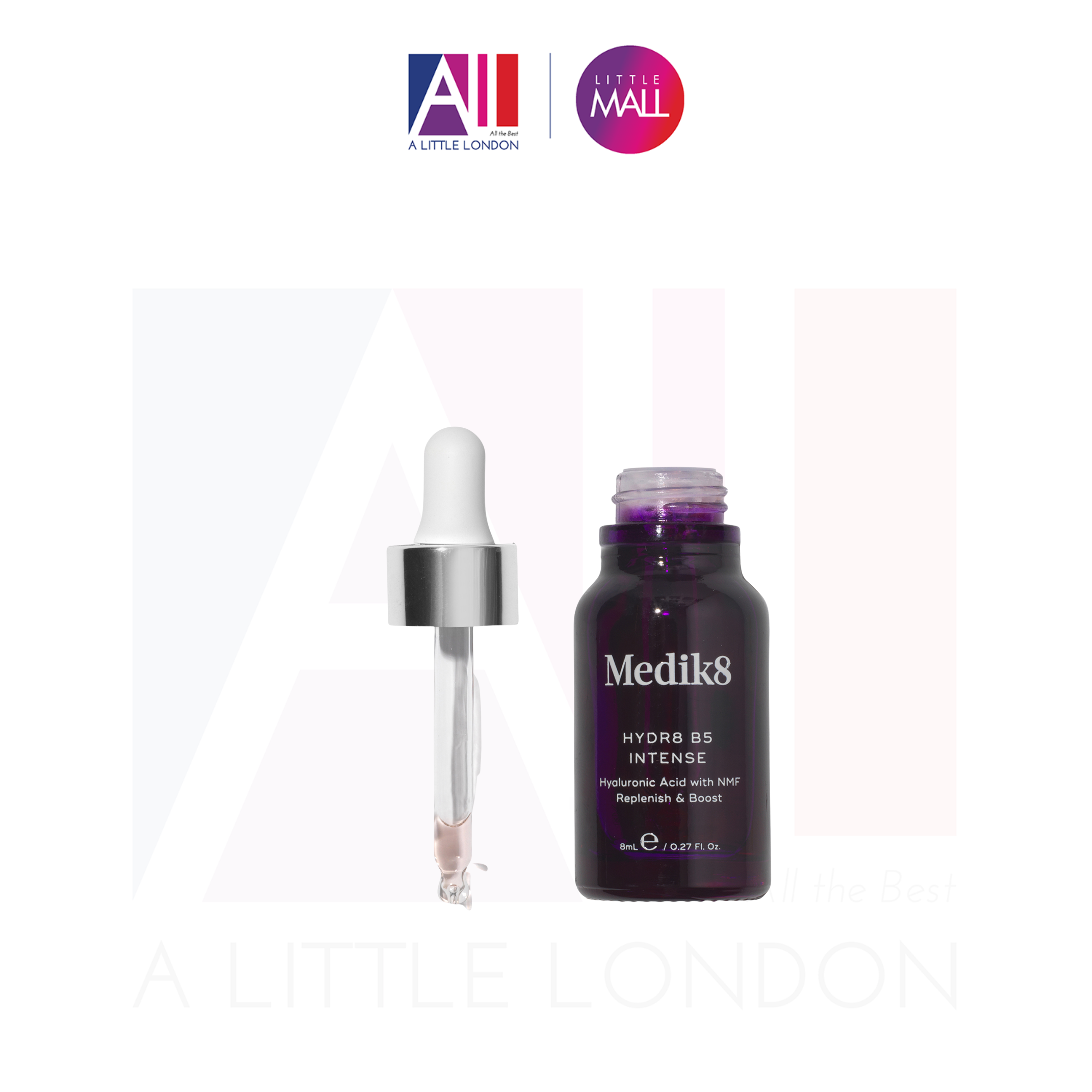 Tinh chất cấp ẩm phục hồi da Medik8 Hydr8 B5 Intense (Bill Anh)