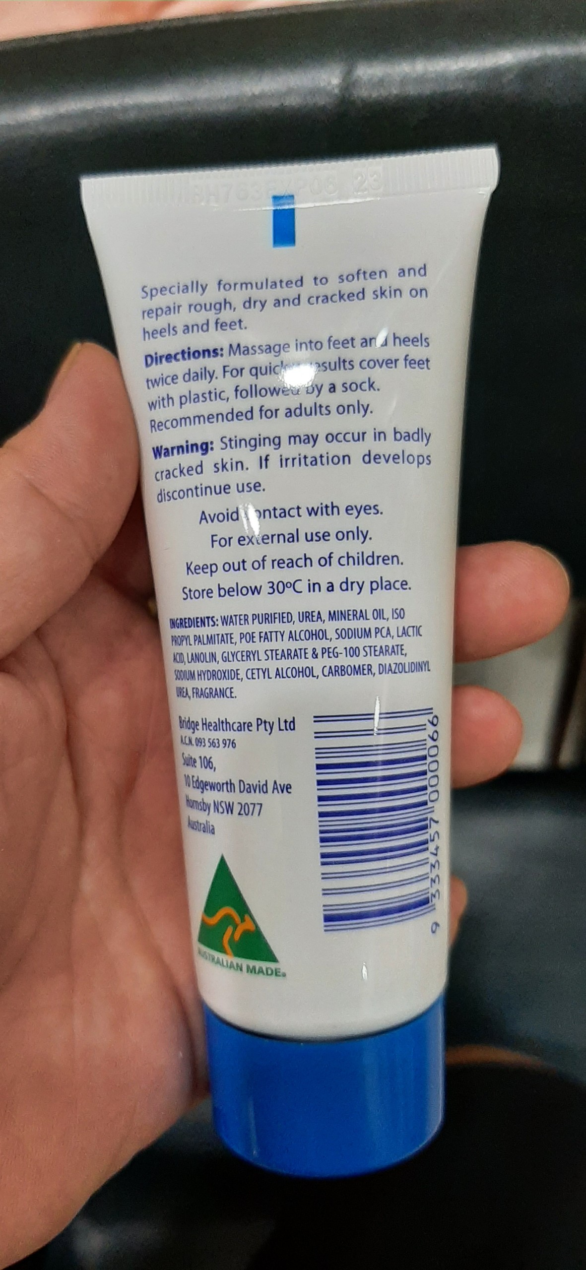 [HCM]Kem Bôi Nứt Gót Chân BRIDGE HEEL BALM 75G