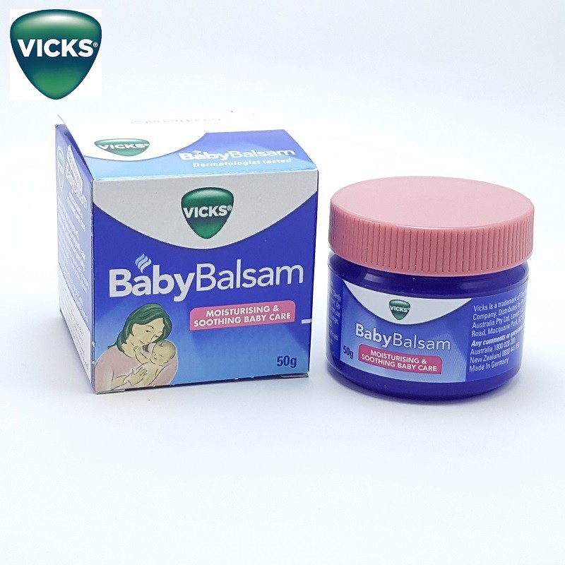 Dầu bôi ấm ngực Vick Baby Balsam