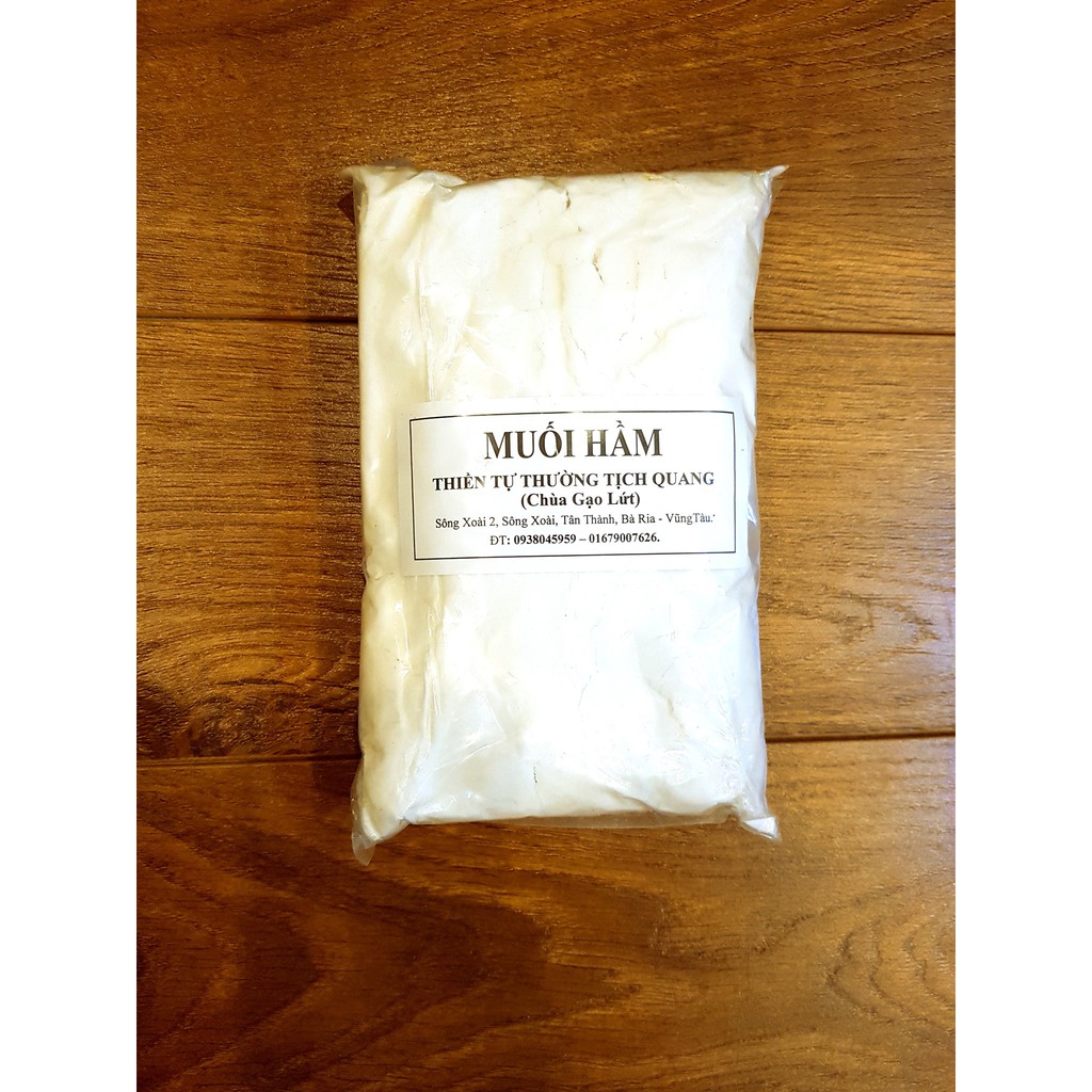 MUỐI HẦM THỰC DƯỠNG 1 KG