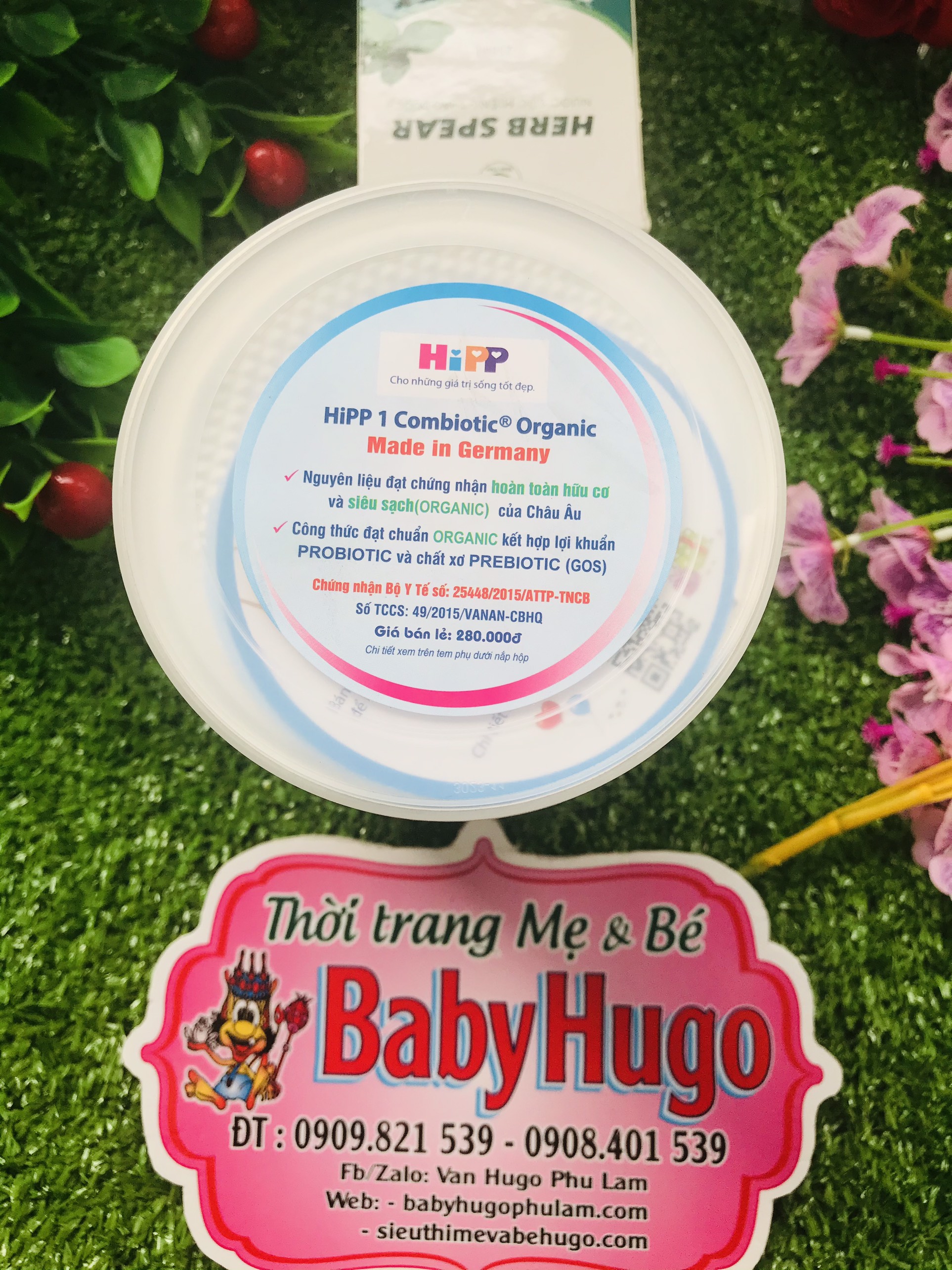 Sữa bột HiPP Combiotic số 1 350g (0-6 tháng)