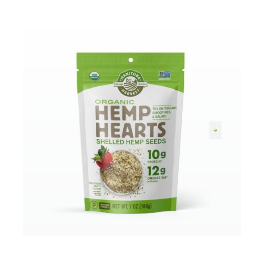 Hạt Gai Dầu (Hemp) Hữu Cơ Manitoba Harvest 680g