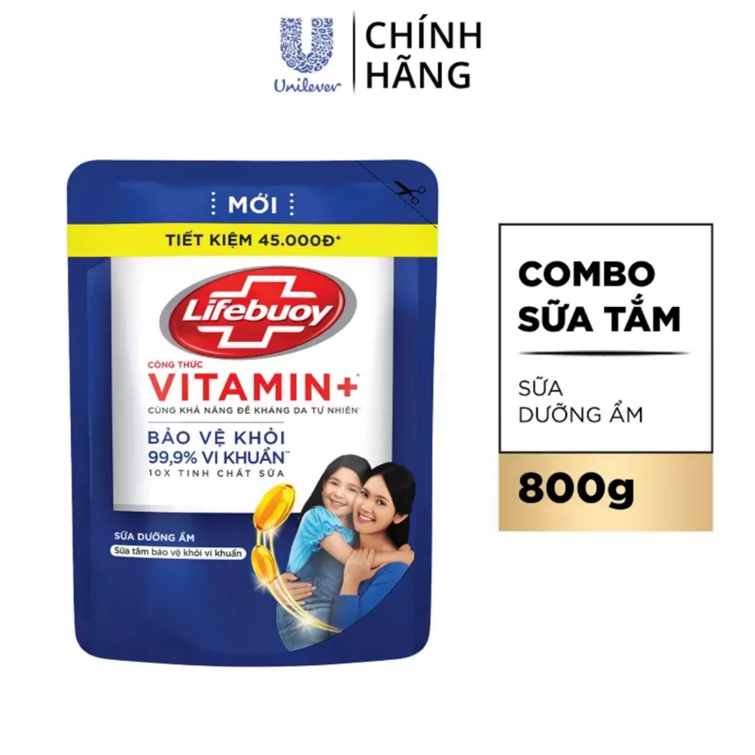 HOÀN TIỀN 15% - Sữa tắm Lifebuoy bảo vệ khỏi vi khuẩn 800gr (túi) cam kết hàng đúng mô tả sản xuất theo công nghệ hiện đại an toàn cho người sử dụng