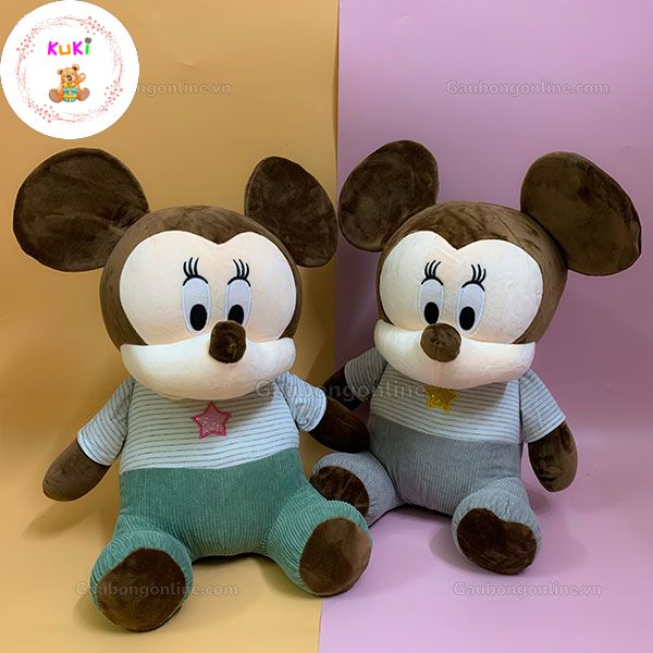 Gấu Bông Chuột Bông Mickey Ngôi Sao