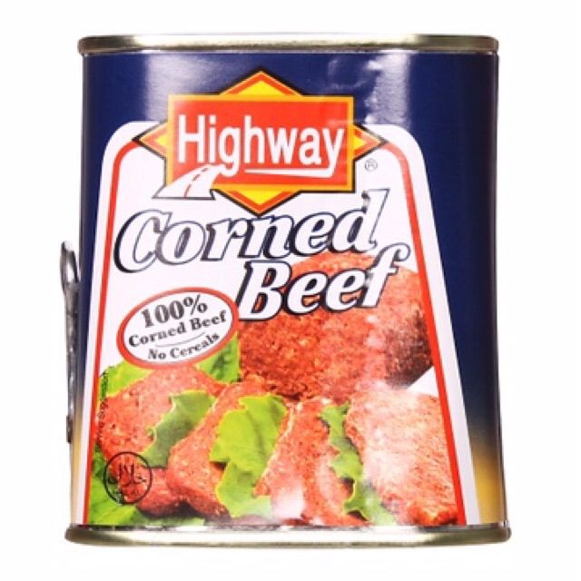 Thịt bò muối đóng hộp hiệu Highway Corned Beef 340g
