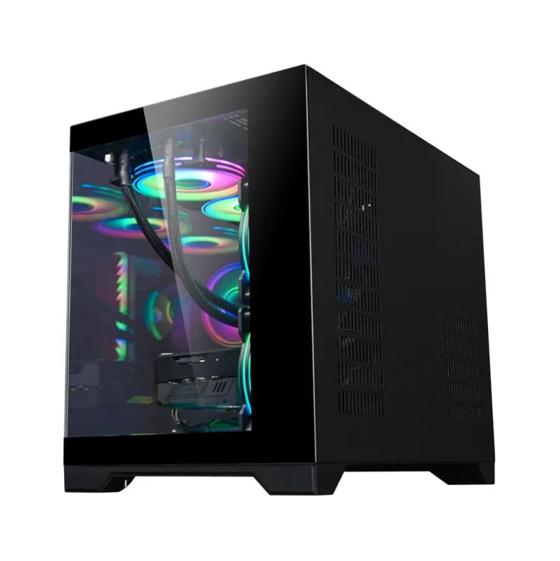 Vỏ Case César Bravery Mid Tower (Màu Đen / Trắng)