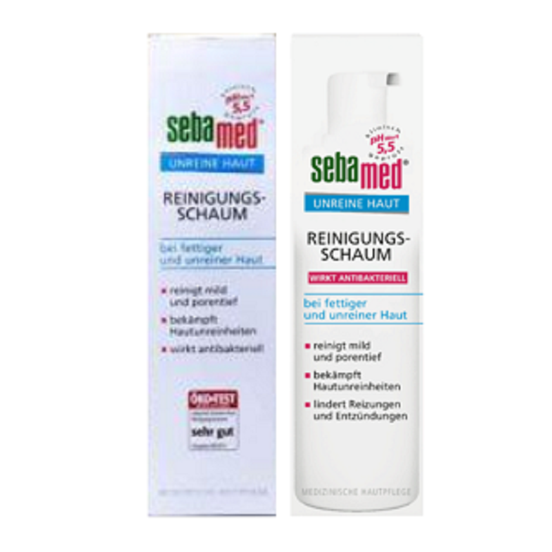 Sữa Rửa Mặt Trị Mụn Kháng Khuẩn Sebamed ph5.5 (150ml)