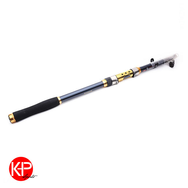 Bộ cần câu rút Cacbon KHP 2.7m + Tặng 1 mồi giả
