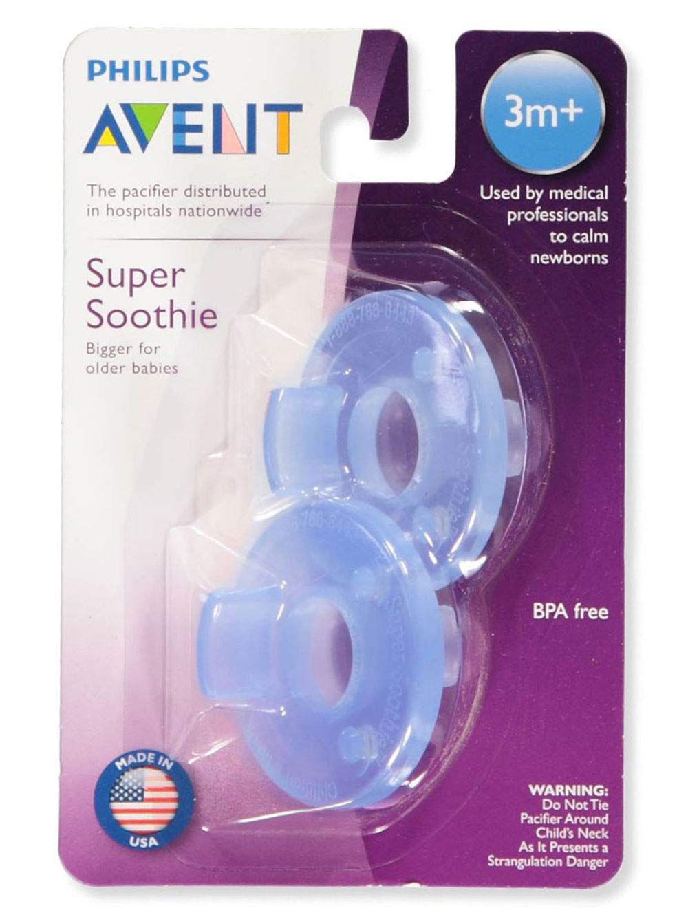 Ti giả Avent Soothie 0-3m, 3m+