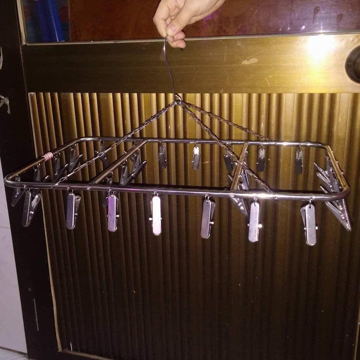[HCM]Móc dù inox cao cấp ( inox 201 - loại 32 móc)