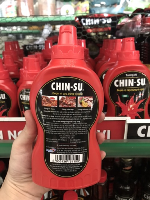 Chai Tương Ớt Chin-Su 500g