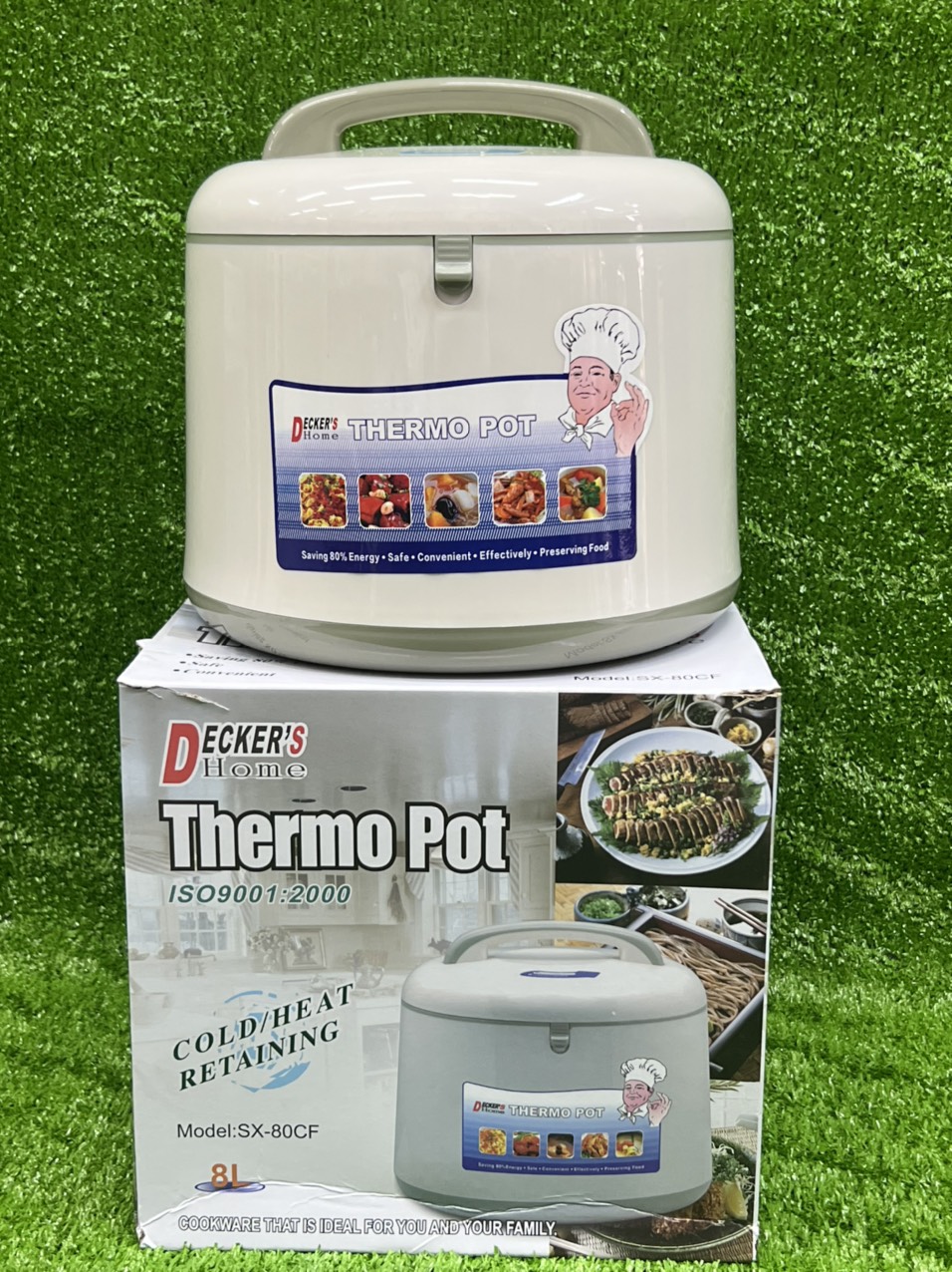 Nồi ủ decker's home sx-80cf 8 lít - pp điện gia dụng hải kim long