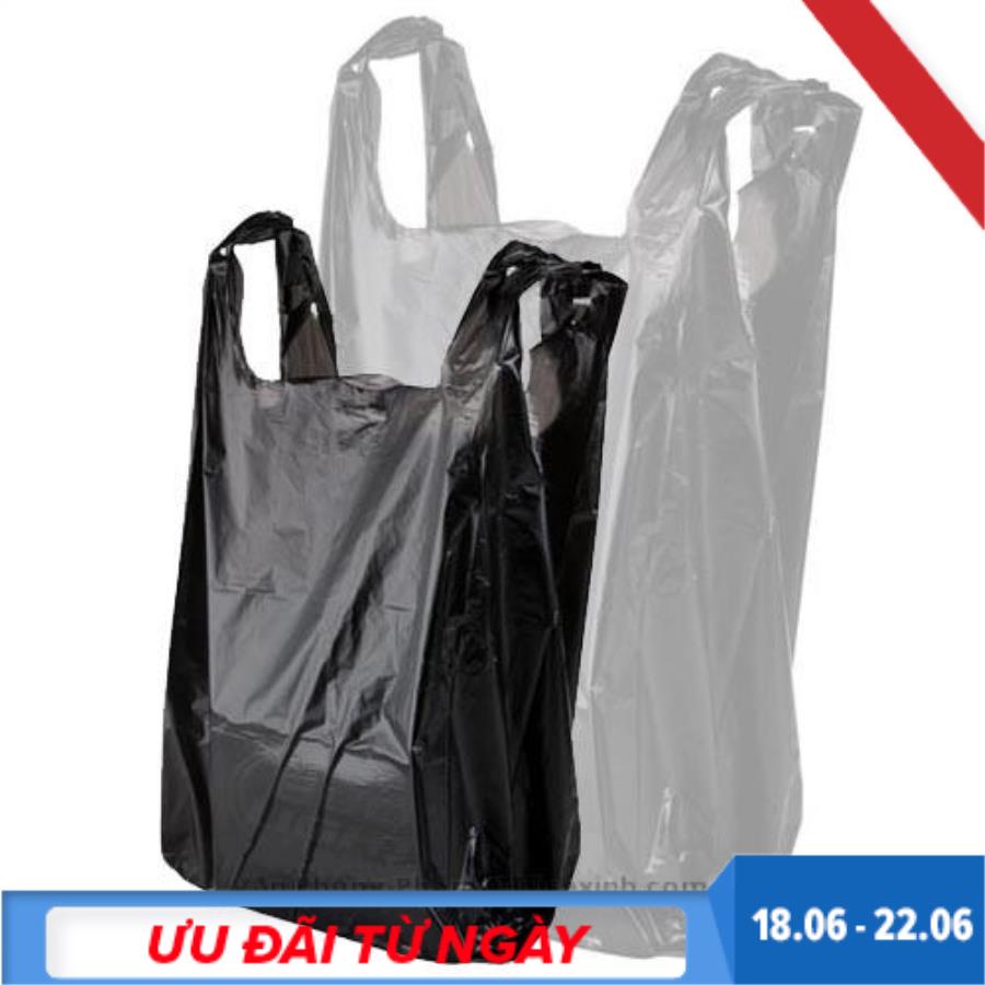 1kg TÚI XỐP ĐEN ( Túi Rác, Túi Rác Đen) - sIZE 40CM