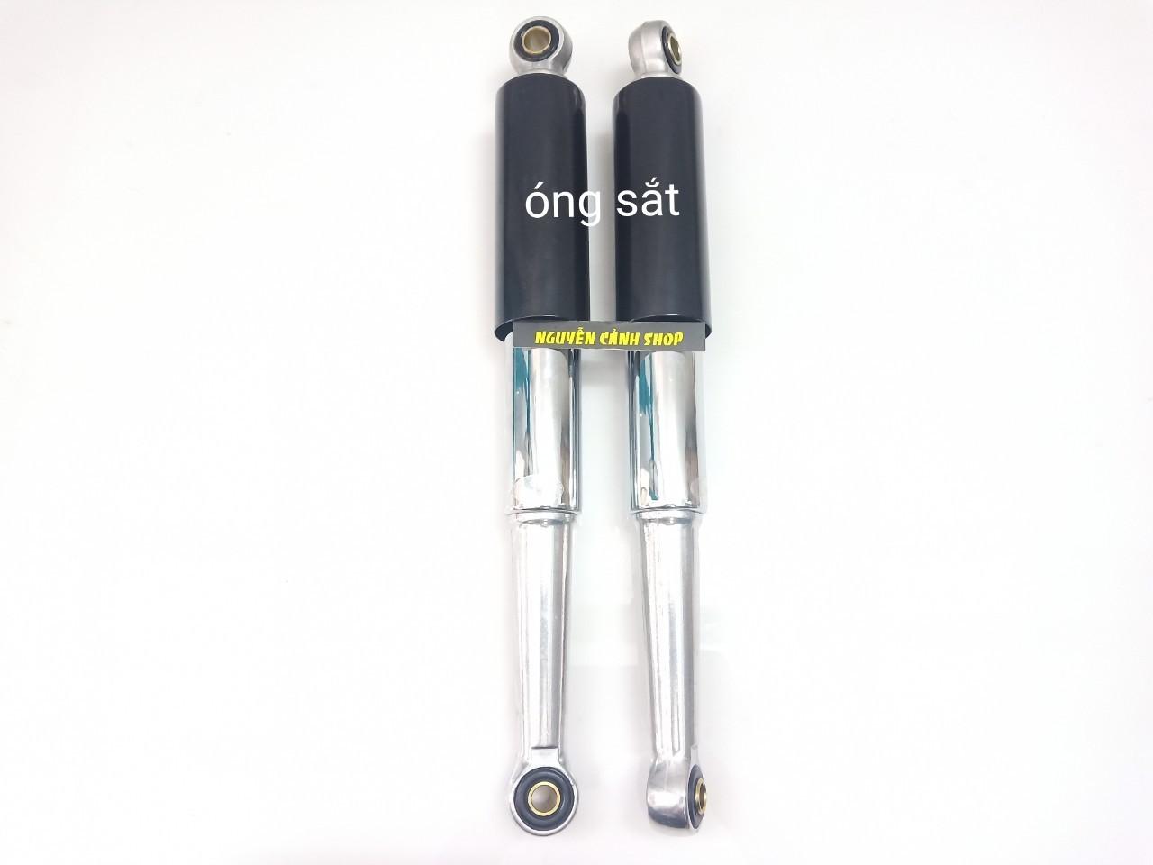 Phuộc sau xe 67 ống sắt màu đen