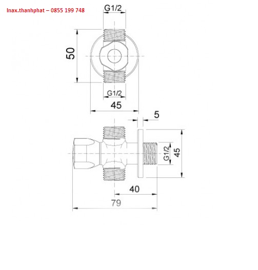 [Genuine] Valve screw wrench INAX a-703-7/a-703-4