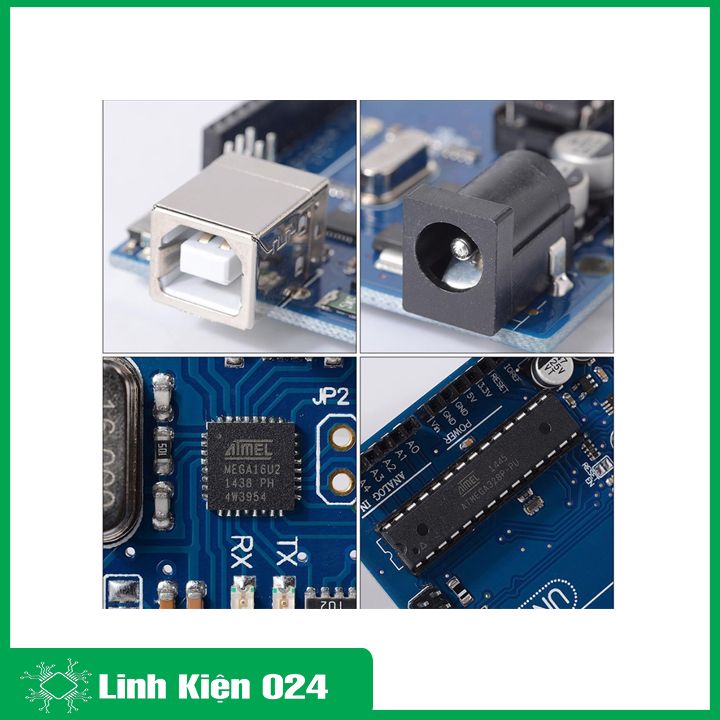 Kit Arduino Uno R3 Atmega 328P
