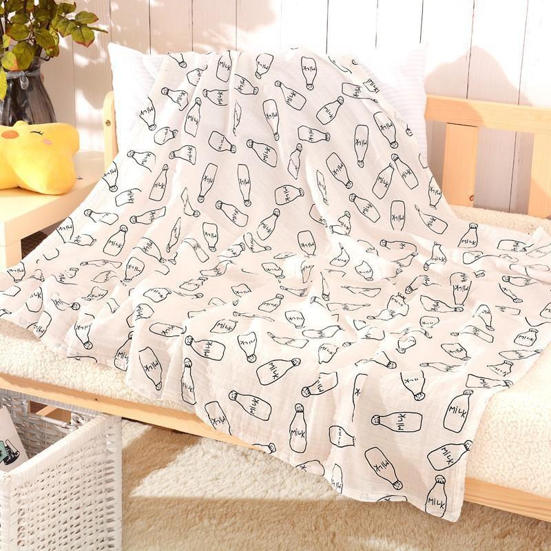 Khăn Tắm Xô 2 Lớp Muslin Swaddle