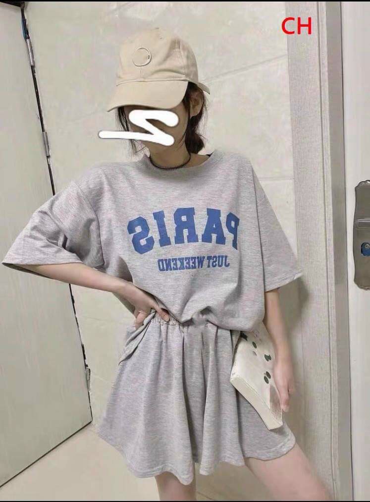 (SIÊU HÓT) BỘ ĐỒ NỮ ÁO PHÔNG DÁNG THỤNG VÀ QUẦN SOOC SIÊU CÁ TÍNH