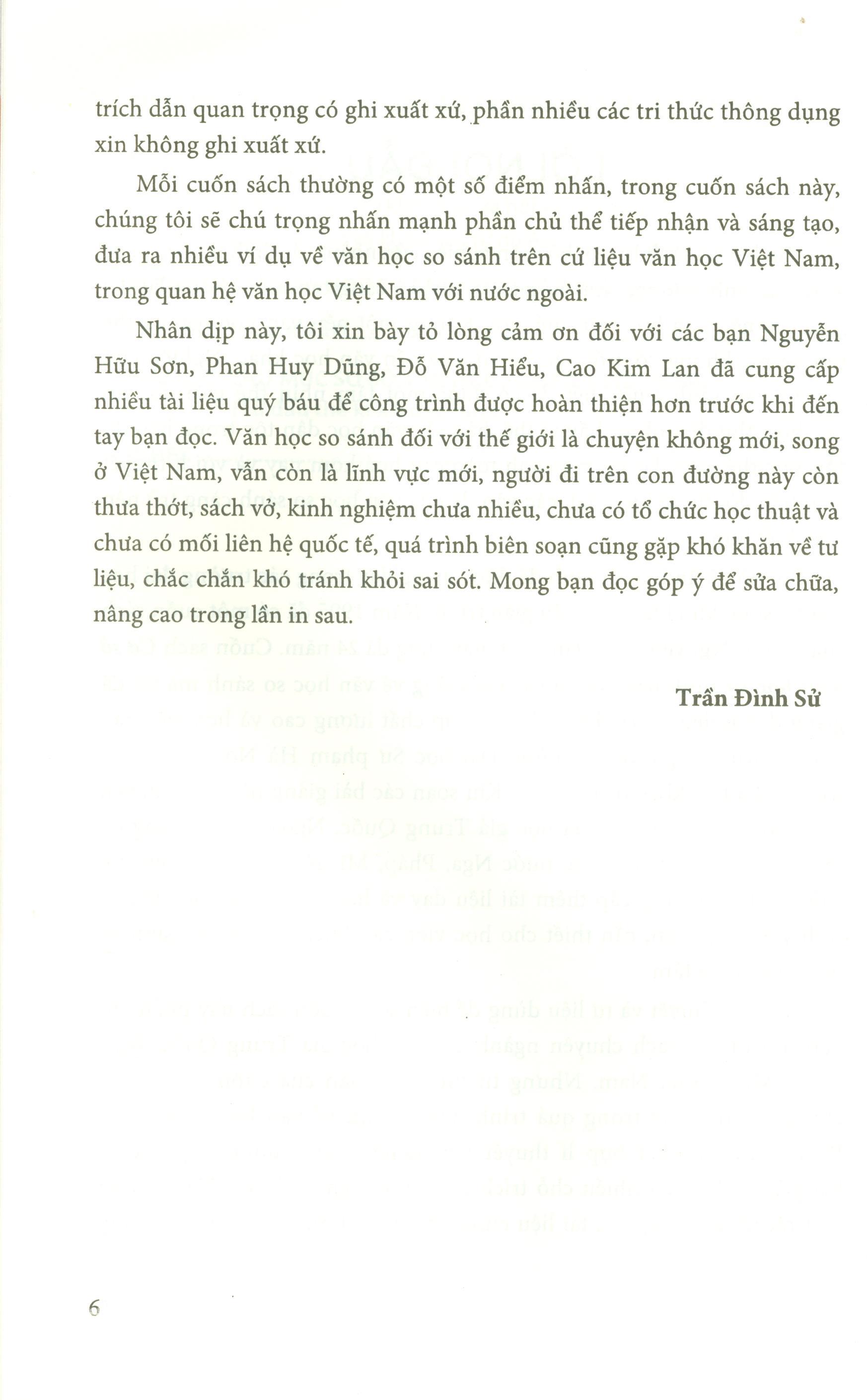 Cơ sở Văn Học So Sánh