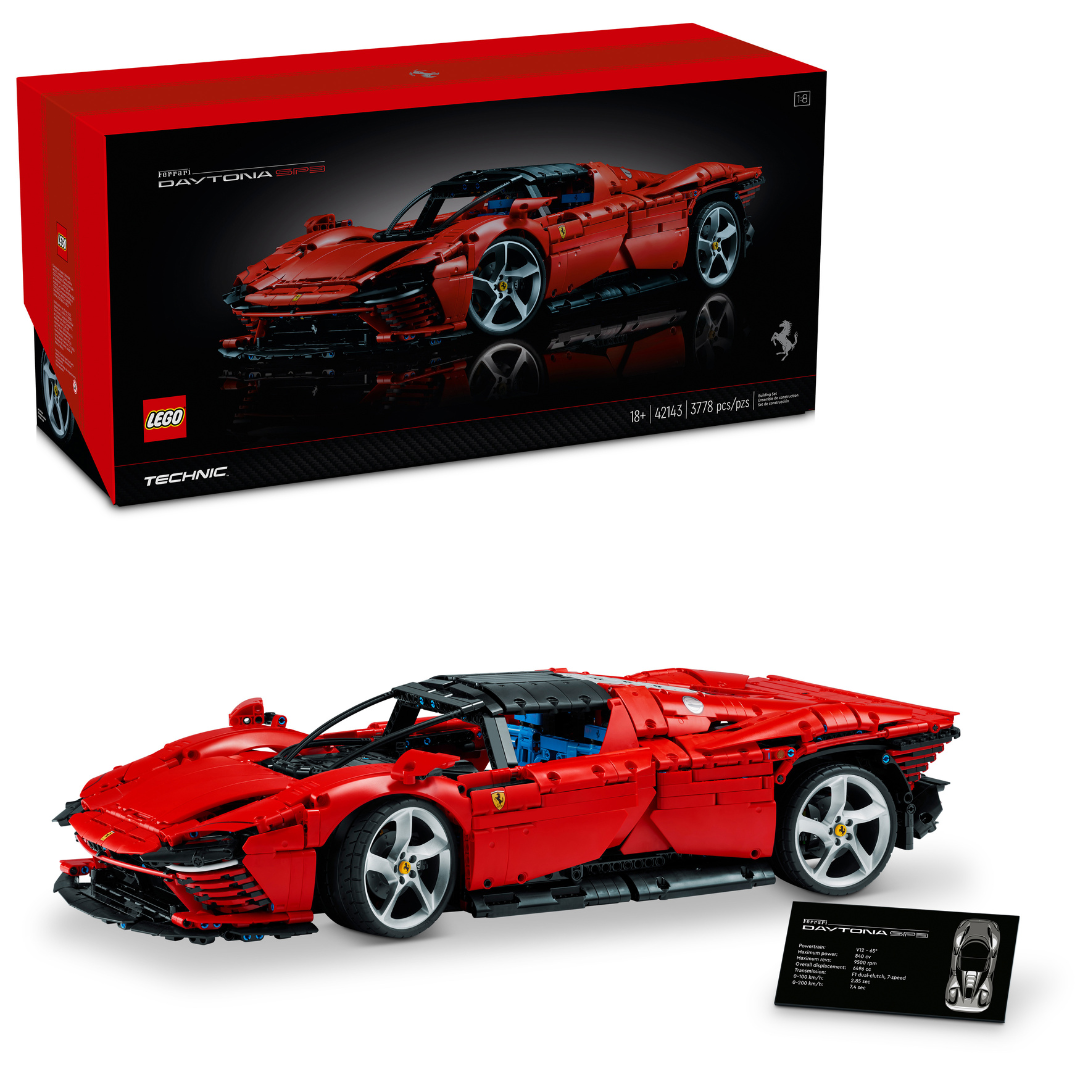 LEGO TECHNIC 42143 Siêu Xe Ferrari Daytona SP3 (3778 chi tiết)