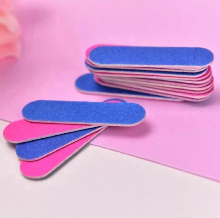 ( Combo 5) Dũa móng tay mini hỗ trợ làm móng tiện dụng