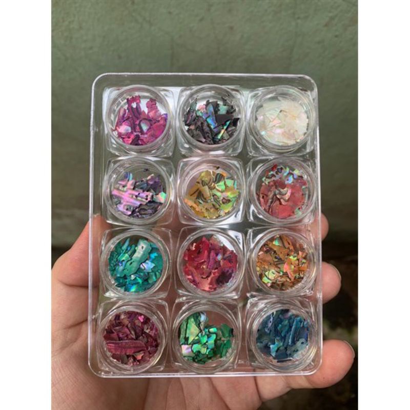 phụ kiện nails xà cừ ( loại 1) mỏng đẹp