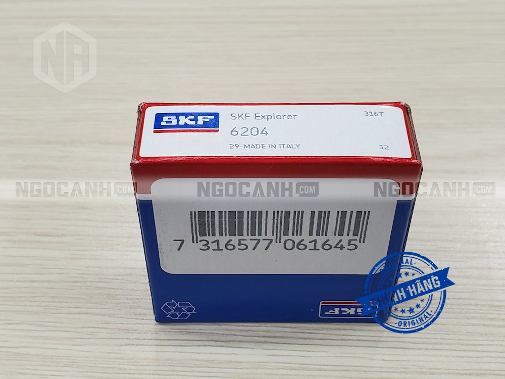 Vòng bi bạc đạn 6204 SKF chính hãng