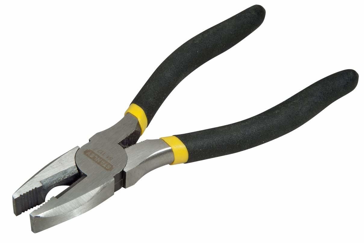 Kìm điện Stanley 84-112 18cm (Đen)