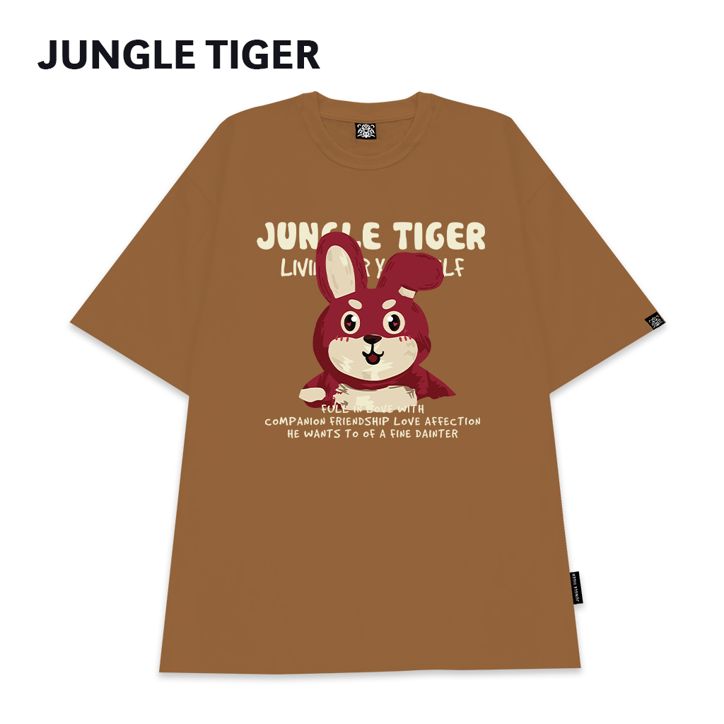 Áo Thun LocalBrand Unisex nam nữ JUNGLE TIGER Basic Tee - JT8324