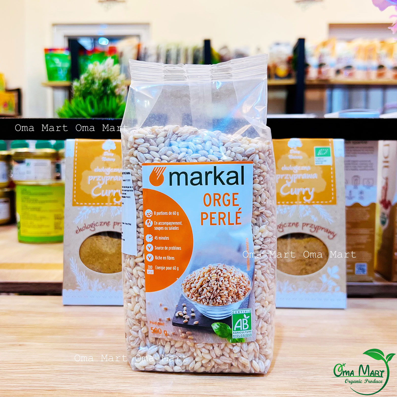 Italian ofcourse (barley Pearl) organic MARKAL 500g