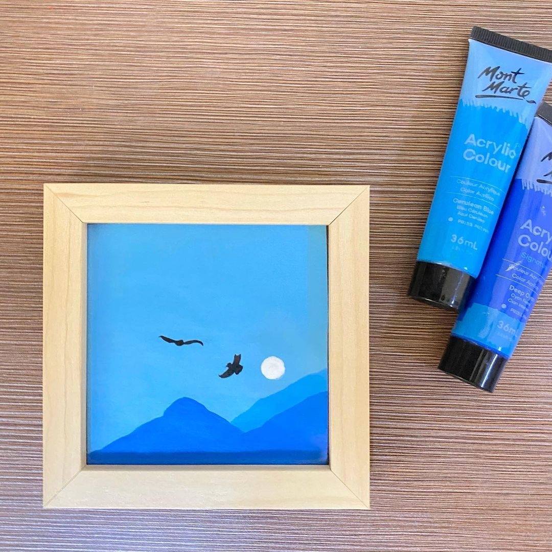 Màu Acrylic MONT MARTE Tuýp 75ml