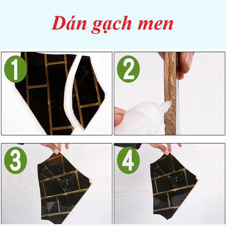 keo dán đa năng - combo 5 chai keo đa năng 15ml