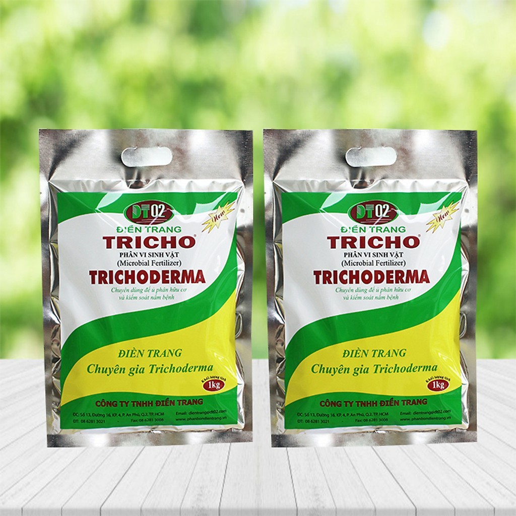[Ưu Đãi] Vi sinh vật cải tạo đất Trichoderma ĐT (1kg/bịch)