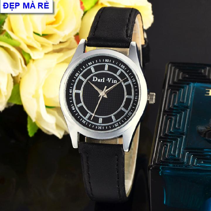 ( Tặng thêm 1 viên pin trị giá 20k ) Đồng hồ Nữ Đẹp Mà Rẻ style cá tính ( Viền trắng )