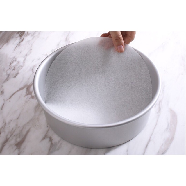 50 tờ Giấy nến lót chống dính cắt sẵn Đường kính 14cm