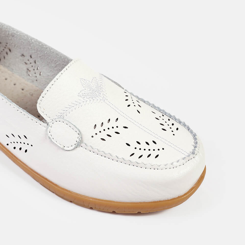 Giày Nữ Moccasins Le By LEMINO LB63028