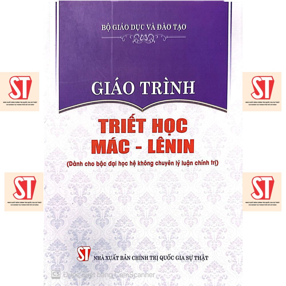 [Sách] Giáo trình Triết học Mác – Lênin (Dành cho bậc đại học hệ không chuyên lý luận chính trị)