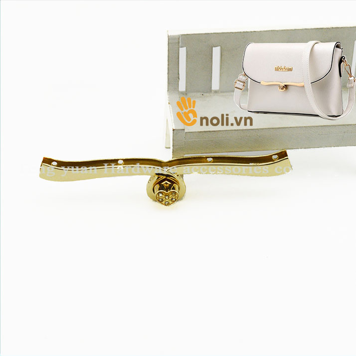Khóa nẹp hình tim 12.5cm loại tốt