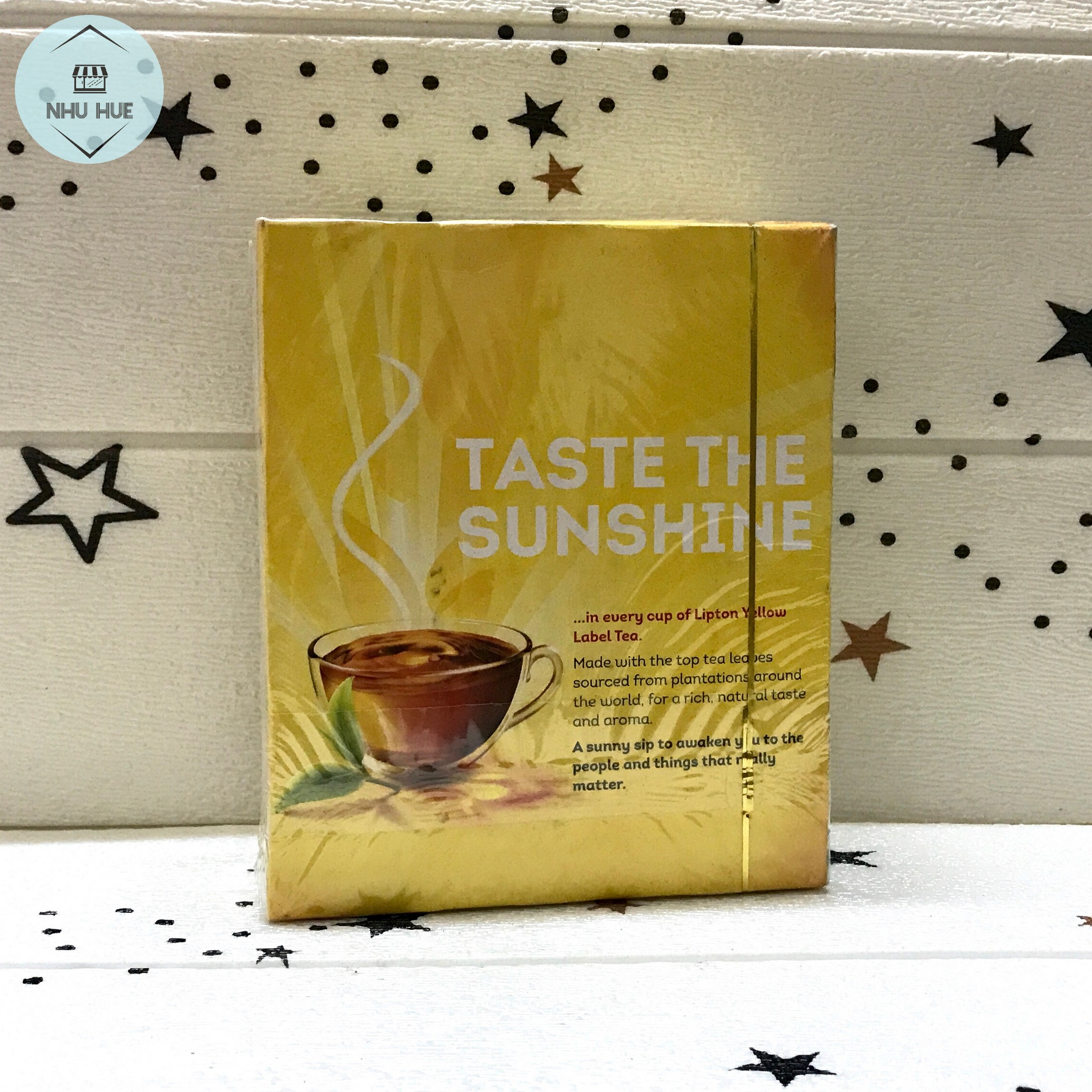 Trà Lipton nhãn vàng (hộp 100 gói x 2g)