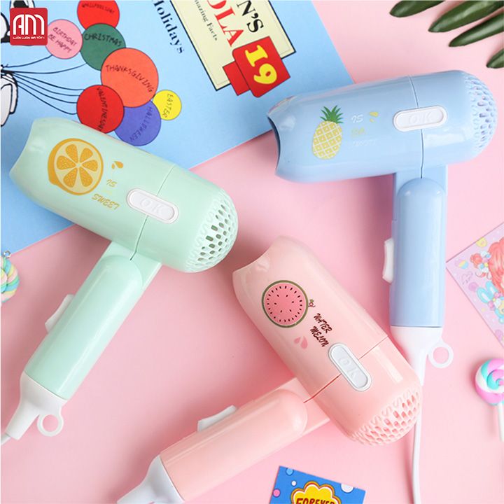 MÁY SẤY TÓC MINI HÌNH THÚ 2 CHẾ ĐỘ siêu dễ thương