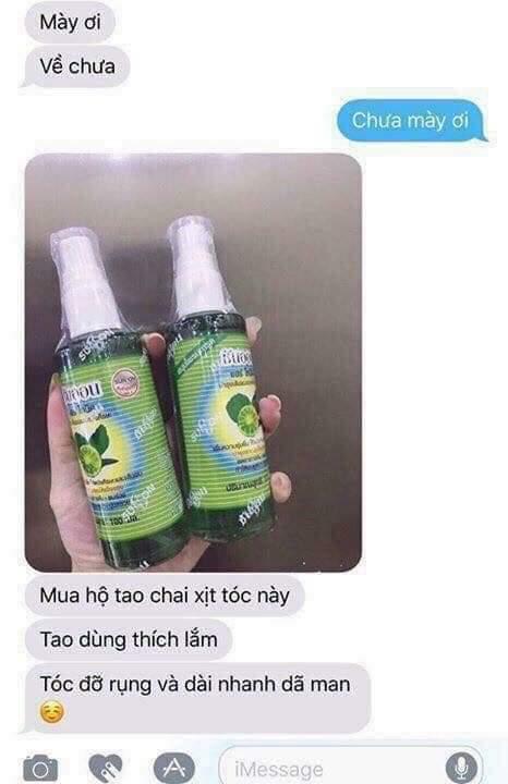 [HCM]TINH DẦU BƯỞI XỊT MỌC TÓC THÁI LAN