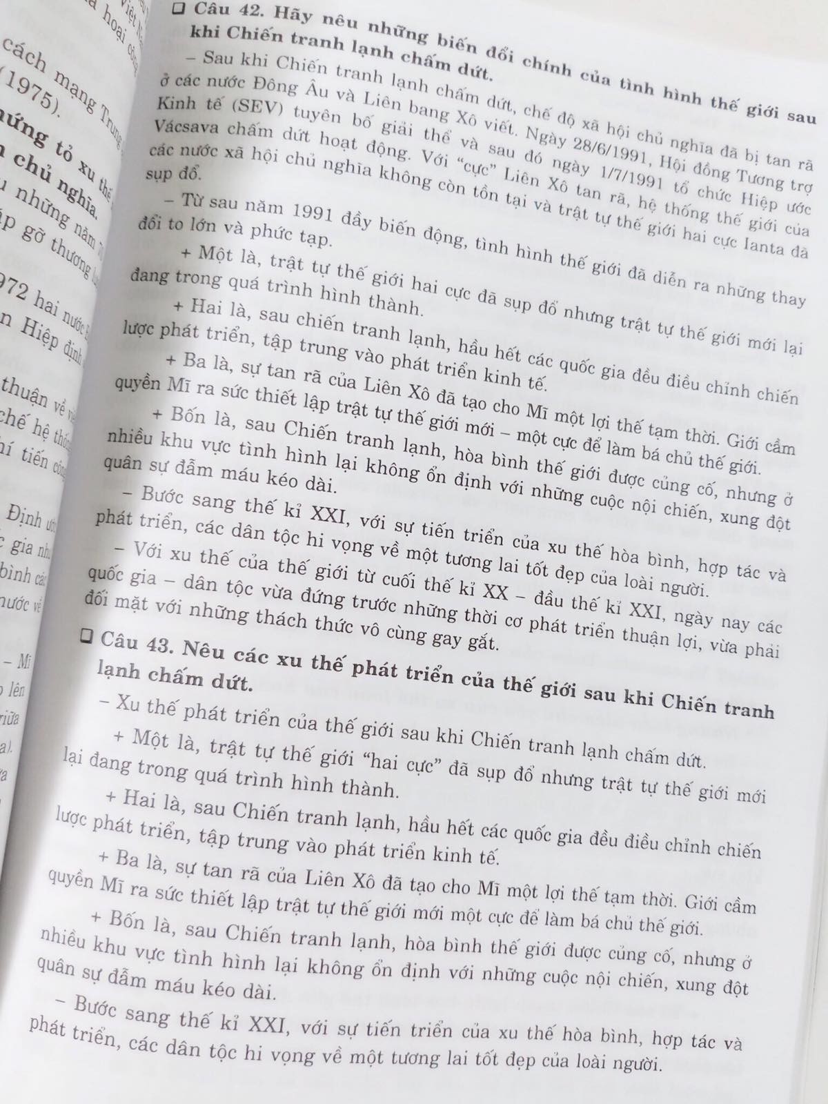 Luyện thi cấp tốc môn Lịch Sử