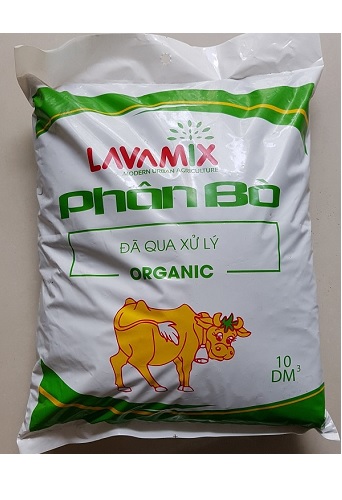 Phân bò lavamix đã qua xử lý 10 dm3