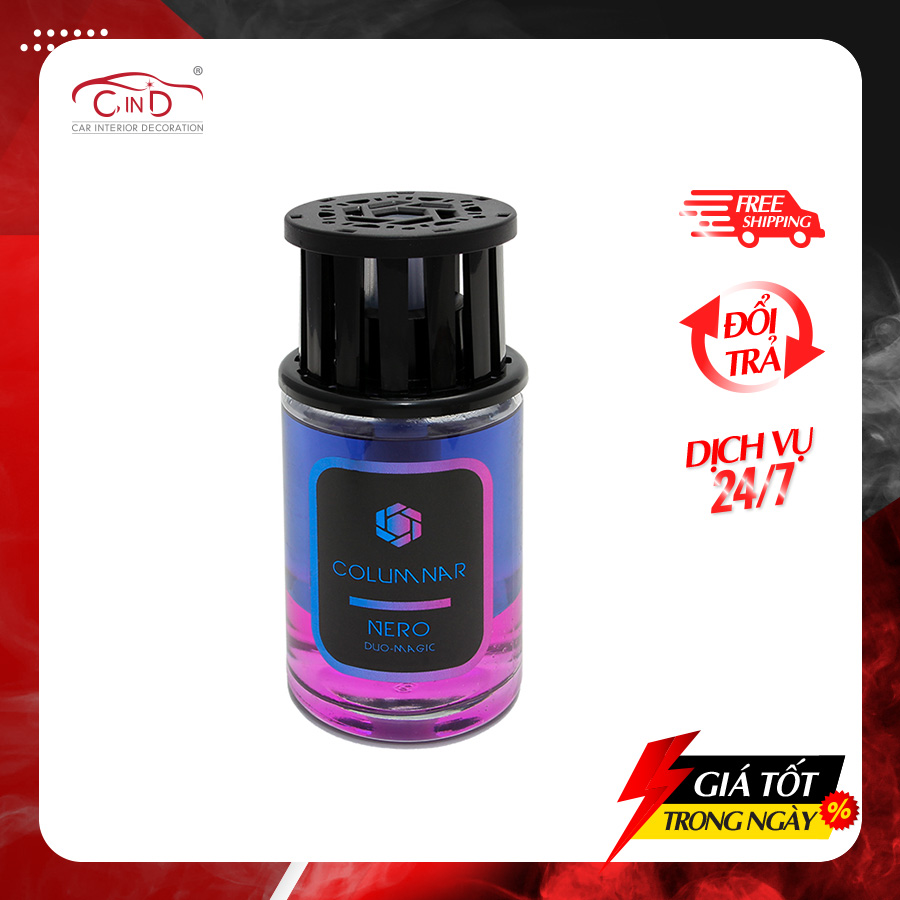 Nước hoa ô tô air-q nero duo-magic columnar no305-2 sakura 160ml - nhập khẩu chính hãng