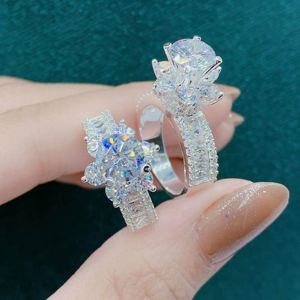 Beautiful women ring, white gold ring, sterling silver ring, luxury Phale ring, luxury diamond ring, 24K non gold ring, wedding gold ring, feng Shui stone ring Women fashion rings Royal Peacock ring-gamami jewelry nm9904 non-black promise