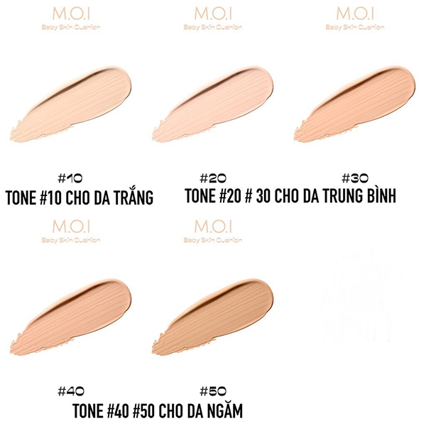 Phấn nước MOI Baby Skin Cushion che khuyết điểm hoàn hảo thay thế 5 bước trang điểm 12g - Helena Cosmetics