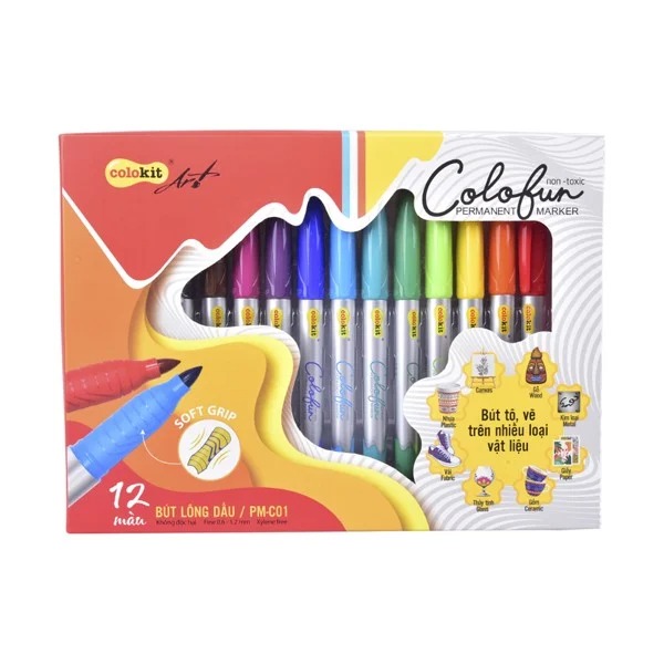Bút lông dầu mỹ thuật Colokit PM-C01
