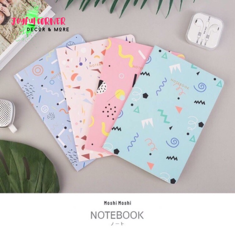 [HCM]Sổ Ghi Chép A5 Siêu Cưng Moshi Moshi Thái Lan