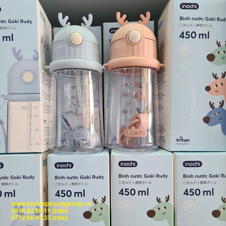 Bình nước inochi cho bé - bình nước cho bé