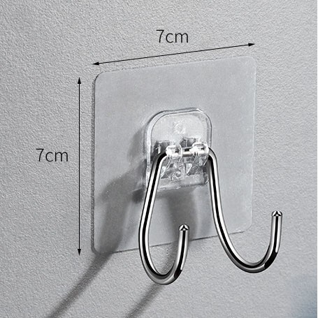 Móc inox dán tường 2 chân